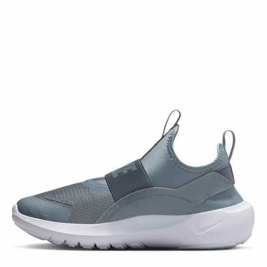 Nike Юношески Обувки Flex Runner 4 Shoes Juniors Сиво/Бяло Nike Юношески Обувки Flex Runner 4 Shoes Juniors Сиво/Бяло