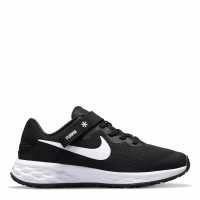 Nike Revolution 6 FlyEase Big Kids' Running Shoe Black/White Детски маратонки