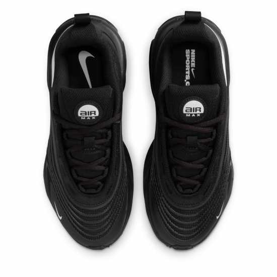 Nike Юношески Обувки Air Max Fire Shoes Juniors Черно/Бяло Nike Юношески Обувки Air Max Fire Shoes Juniors Черно/Бяло