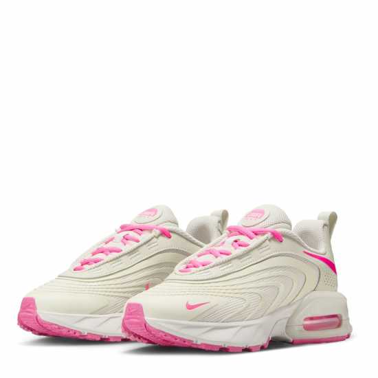 Nike Юношески Обувки Air Max Fire Shoes Juniors Розово/Бяло Nike Юношески Обувки Air Max Fire Shoes Juniors Розово/Бяло