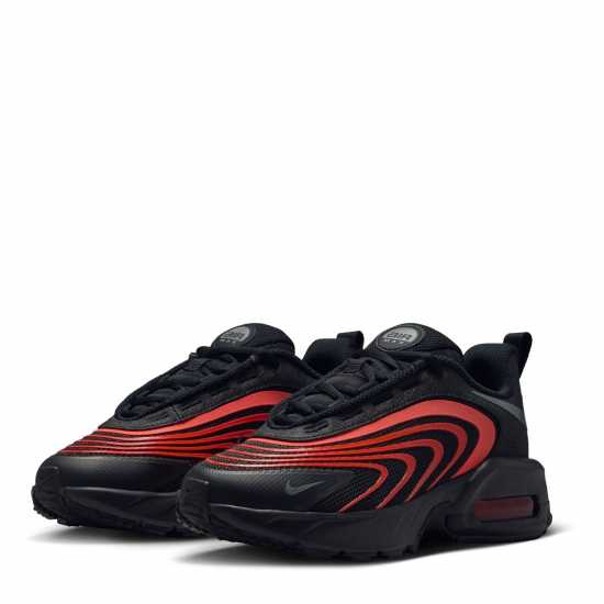 Nike Air Max Fire Sneakers Juniors Black/Orange Nike Air Max Fire Sneakers Juniors Black/Orange