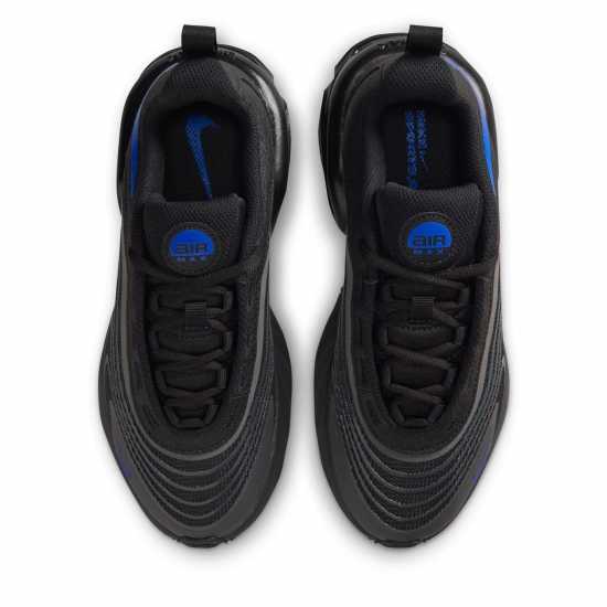 Nike Юношески Обувки Air Max Fire Shoes Juniors Сиво/Синьо Nike Юношески Обувки Air Max Fire Shoes Juniors Сиво/Синьо