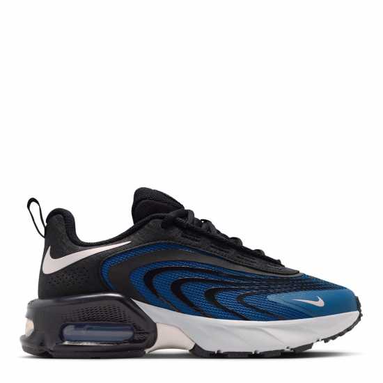 Nike Air Max Fire Sneakers Juniors Black/Blue Nike Air Max Fire Sneakers Juniors Black/Blue