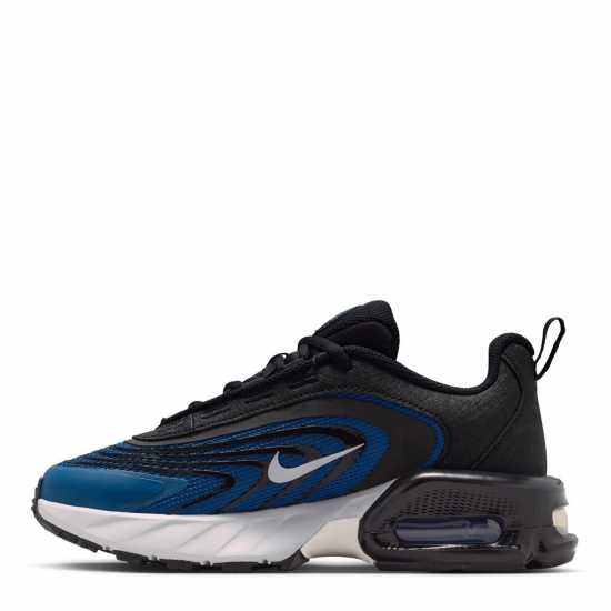 Nike Air Max Fire Sneakers Juniors Black/Blue Nike Air Max Fire Sneakers Juniors Black/Blue
