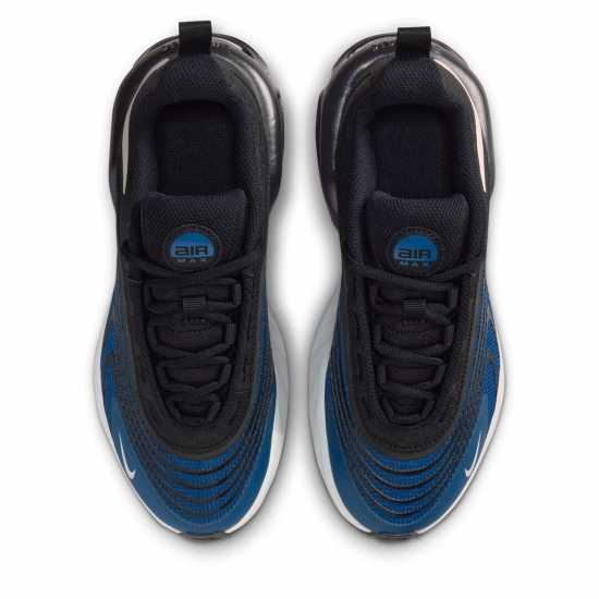 Nike Air Max Fire Sneakers Juniors Black/Blue Nike Air Max Fire Sneakers Juniors Black/Blue