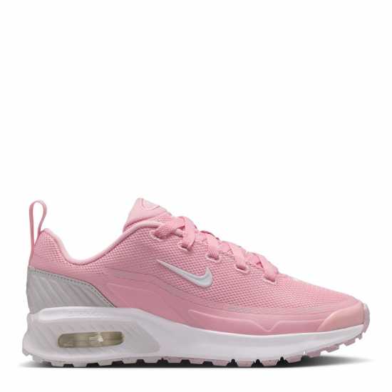 Nike Юношески Обувки Air Max Bia Shoes Juniors Розово/Сиво Nike Юношески Обувки Air Max Bia Shoes Juniors Розово/Сиво