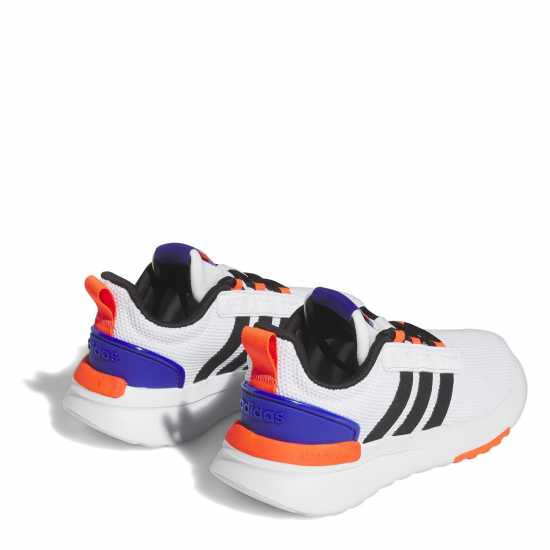 Adidas Racer Tr21 Trainers Junior Boys White/Blue Детски маратонки