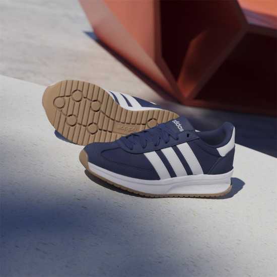 Adidas Юношески Обувки Run 70S 2.0 Shoes Juniors Синьо/Бяло 