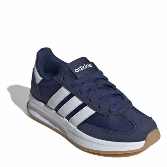 Adidas Юношески Обувки Run 70S 2.0 Shoes Juniors Синьо/Бяло 