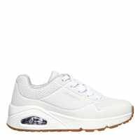 Skechers Uno Stand On Air Trainers Junior White Детски маратонки
