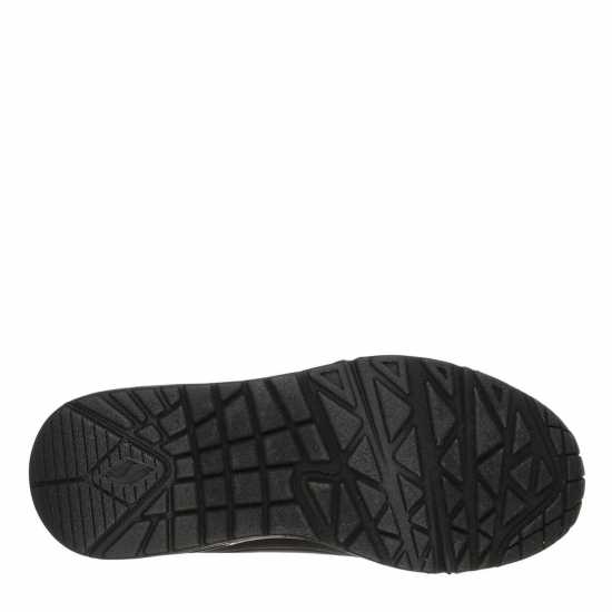 Skechers Uno Stand On Air Trainers Junior Черно Skechers Uno Stand On Air Trainers Junior Черно
