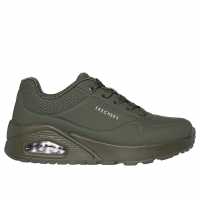 Skechers Uno Stand On Air Trainers Junior Олива 