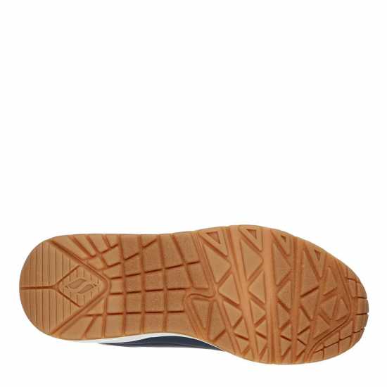 Skechers Uno Stand On Air Trainers Junior Морско синьо/Бяло Skechers Uno Stand On Air Trainers Junior Морско синьо/Бяло