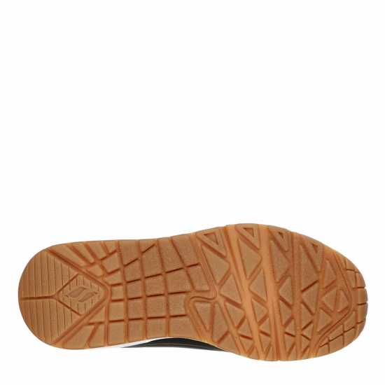 Skechers Uno Stand On Air Trainers Junior Черно/Бяло Skechers Uno Stand On Air Trainers Junior Черно/Бяло