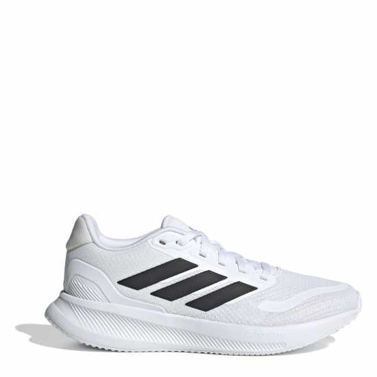 Adidas Детски Маратонки За Бягане Runfalcon 5 Juniors Running Shoes White/Black 
