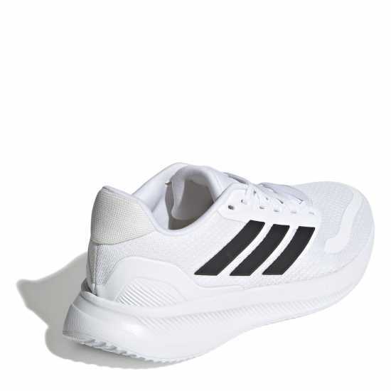 Adidas Детски Маратонки За Бягане Runfalcon 5 Juniors Running Shoes White/Black 