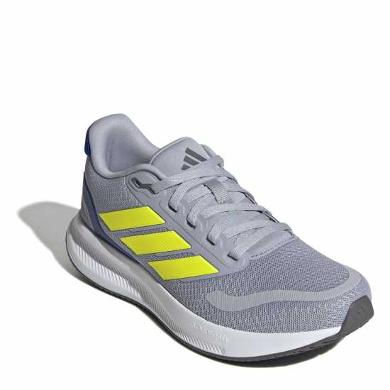 Adidas Детски Маратонки За Бягане Runfalcon 5 Juniors Running Shoes Сиво/Синьо 