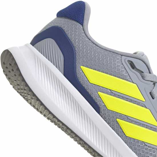 Adidas Детски Маратонки За Бягане Runfalcon 5 Juniors Running Shoes Сиво/Синьо 