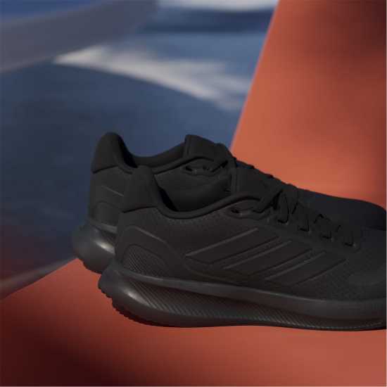 Adidas Детски Маратонки За Бягане Runfalcon 5 Juniors Running Shoes Трикратно черно 