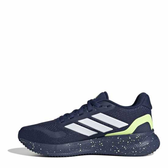 Adidas Детски Маратонки За Бягане Runfalcon 5 Juniors Running Shoes ТъмноСиньо/Жълто 