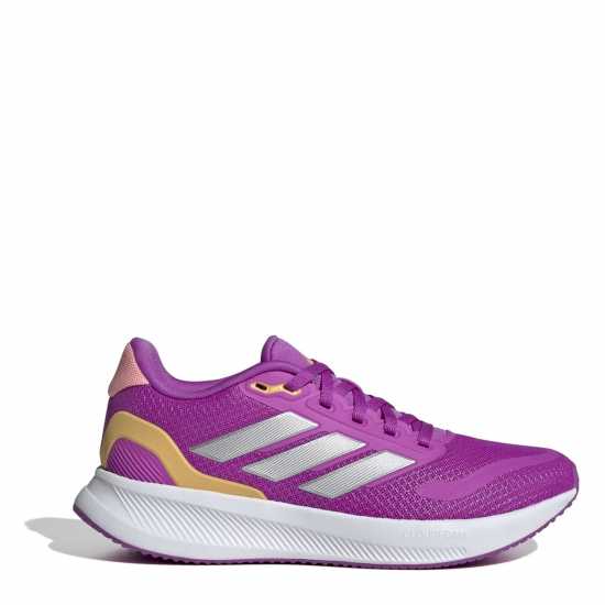 Adidas Детски Маратонки За Бягане Runfalcon 5 Juniors Running Shoes Лилава взрив Adidas Детски Маратонки За Бягане Runfalcon 5 Juniors Running Shoes Лилава взрив