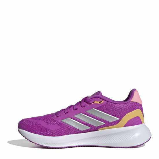 Adidas Детски Маратонки За Бягане Runfalcon 5 Juniors Running Shoes Лилава взрив Adidas Детски Маратонки За Бягане Runfalcon 5 Juniors Running Shoes Лилава взрив