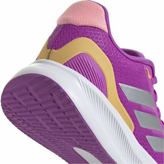 Adidas Детски Маратонки За Бягане Runfalcon 5 Juniors Running Shoes Лилава взрив Adidas Детски Маратонки За Бягане Runfalcon 5 Juniors Running Shoes Лилава взрив