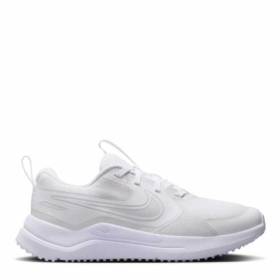 Nike Cosmic Runners Juniors Triple White 