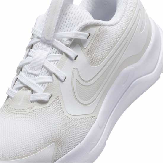Nike Cosmic Runners Juniors Triple White 