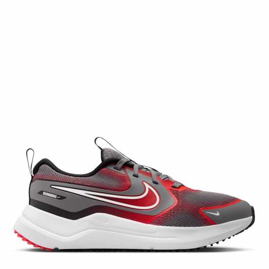 Nike Cosmic Runners Juniors Grey/Red 