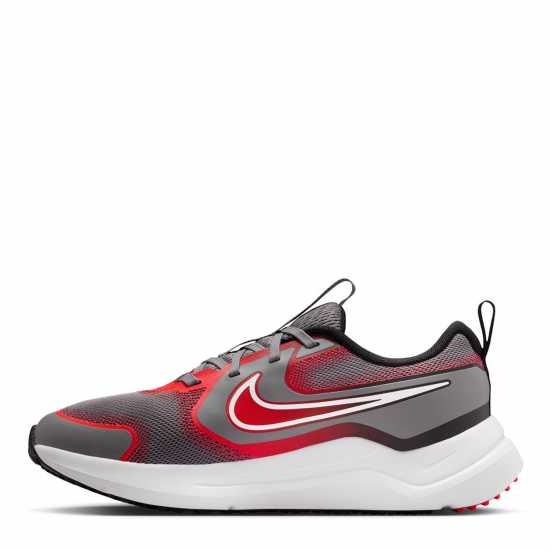 Nike Cosmic Runners Juniors Grey/Red 