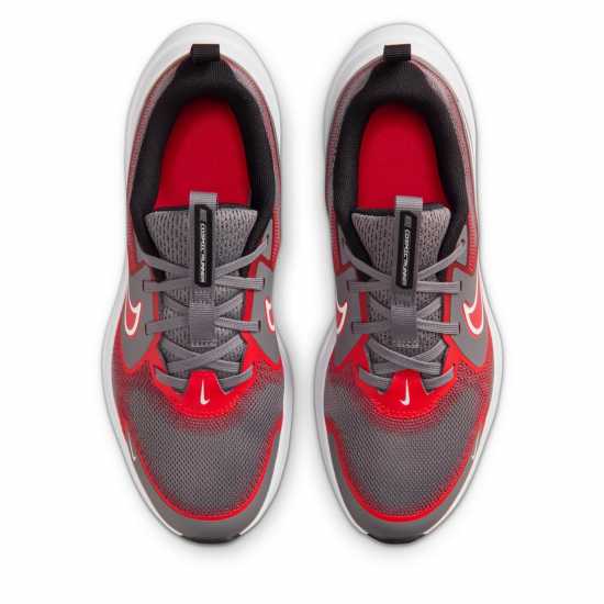 Nike Cosmic Runners Juniors Grey/Red 