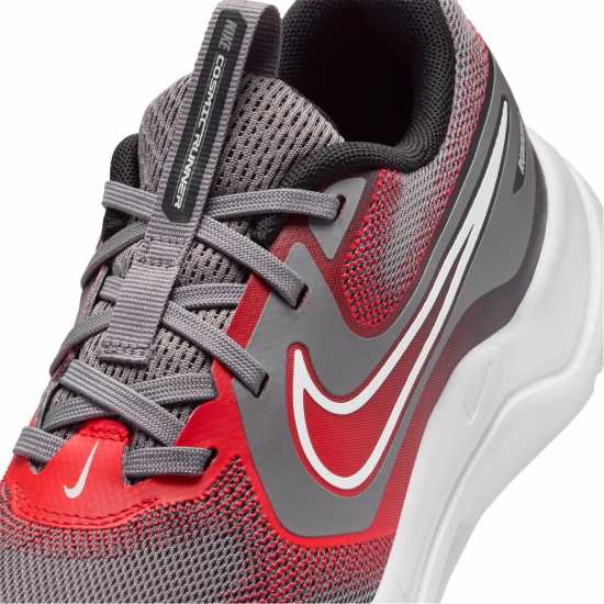 Nike Cosmic Runners Juniors Grey/Red 