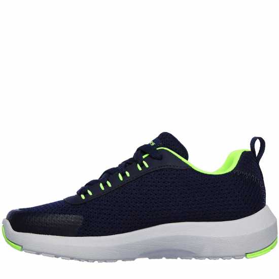 Skechers Младежки Маратонки Dyna Tread Junior Trainers Морска синьо/Лайм Skechers Младежки Маратонки Dyna Tread Junior Trainers Морска синьо/Лайм