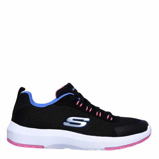 Skechers Младежки Маратонки Dyna Tread Junior Trainers Черно/Розово Skechers Младежки Маратонки Dyna Tread Junior Trainers Черно/Розово