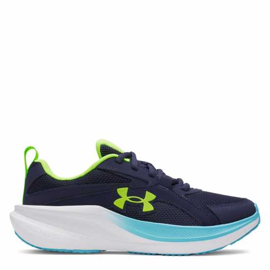 Under Armour Детски Маратонки Assert 11 Kids Trainers Blue/Green 