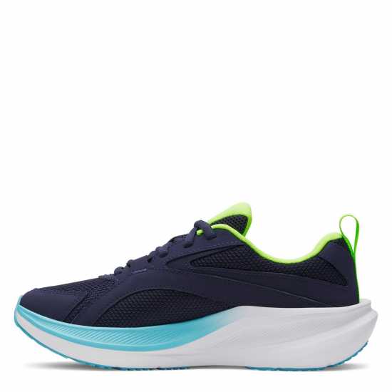 Under Armour Детски Маратонки Assert 11 Kids Trainers Blue/Green 
