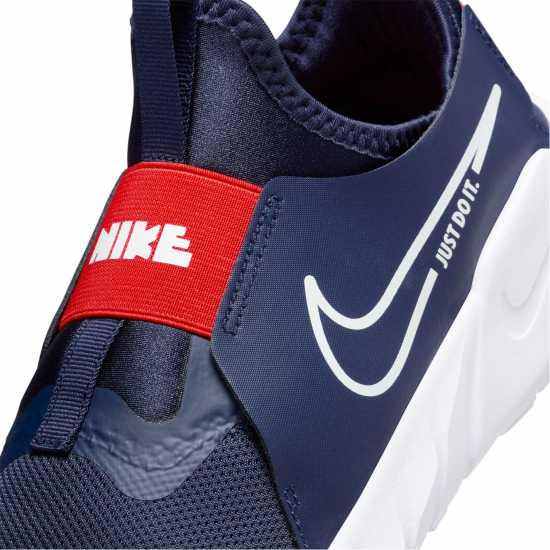 Nike Flex Runner 2 Trainers Junior Boys Navy/Red Детски маратонки