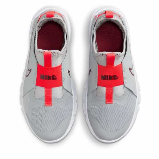 Nike Flex Runner 2 Trainers Junior Boys Grey/Red Детски маратонки
