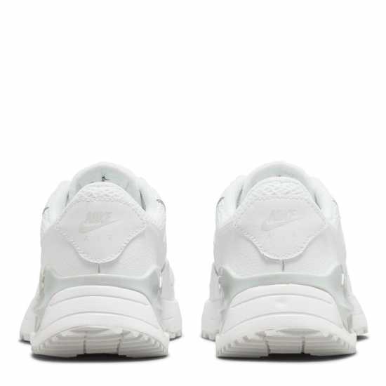 Nike Младежки Маратонки Air Max Systm Junior Trainers White/Wht/Grey Детски маратонки