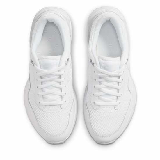 Nike Младежки Маратонки Air Max Systm Junior Trainers White/Wht/Grey Детски маратонки