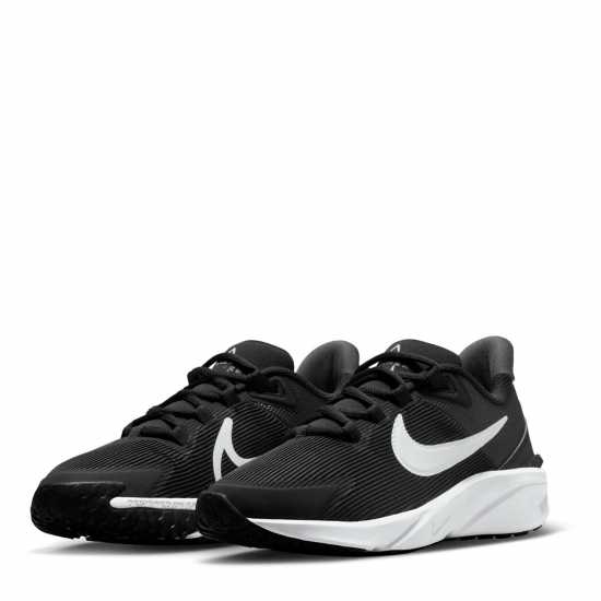 Nike STAR RUNNER 4 NN (GS) Черно/Бяло 
