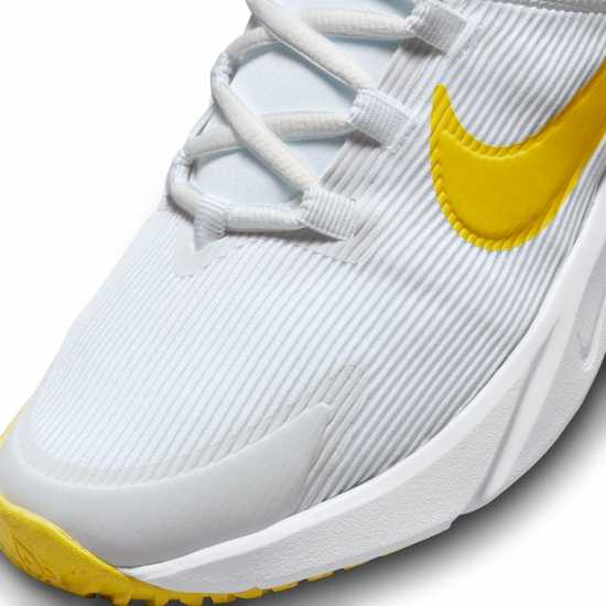 Nike Star Runner 4 Nn (Gs) White/Yell Детски маратонки