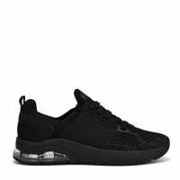 Kappa Affi Air Bubble Knitted Trainers Junior Black Детски маратонки