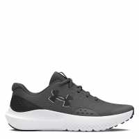 Under Armour Surge 4 Running Shoes Unisex Juniors Сиво/Бяло 