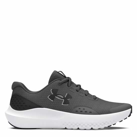 Under Armour Surge 4 Running Shoes Unisex Juniors Сиво/Бяло Under Armour Surge 4 Running Shoes Unisex Juniors Сиво/Бяло