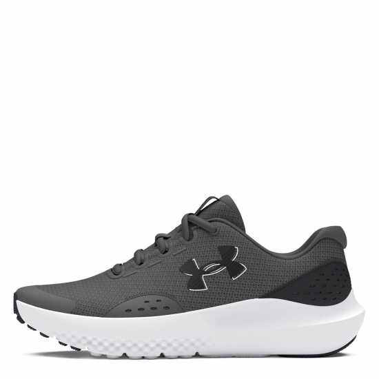 Under Armour Surge 4 Running Shoes Unisex Juniors Сиво/Бяло Under Armour Surge 4 Running Shoes Unisex Juniors Сиво/Бяло