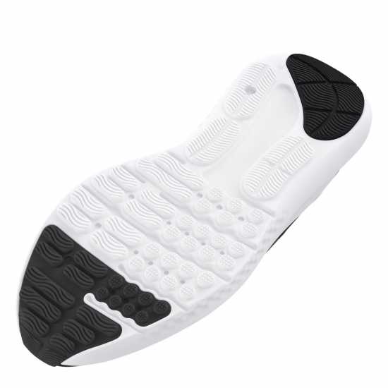 Under Armour Surge 4 Running Shoes Unisex Juniors Черно/Бяло 