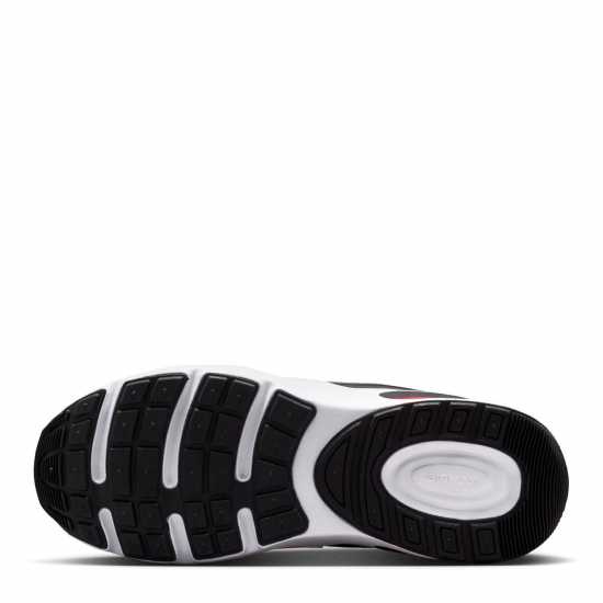 Nike Юношески Обувки Air Max Nova Shoes Juniors Grey/Red Nike Юношески Обувки Air Max Nova Shoes Juniors Grey/Red