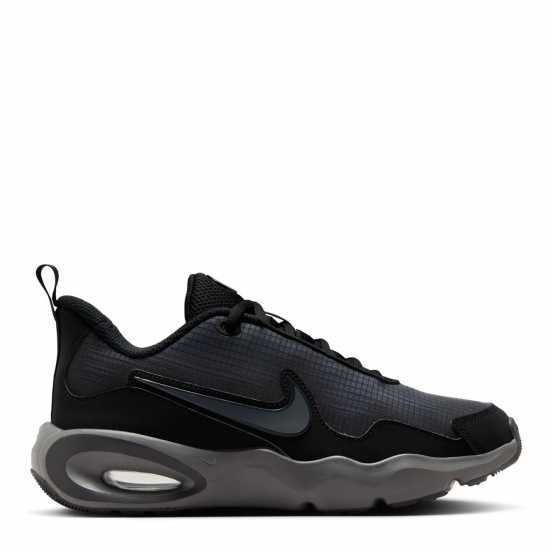 Nike Юношески Обувки Air Max Nova Shoes Juniors Triple Black 